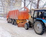 Прошлогодний рекорд по вывозу снега с улиц установили в городе Обь
