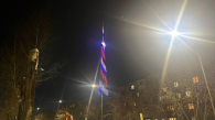 На телебашне в Новосибирске включат подсветку в честь Росгвардии