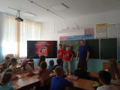 Юные ученики “второй” школы узнали больше об ЮНАРМИИ