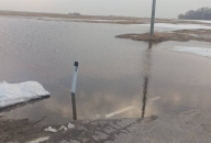 На дорогах Новосибирской области зафиксировано 18 переливов