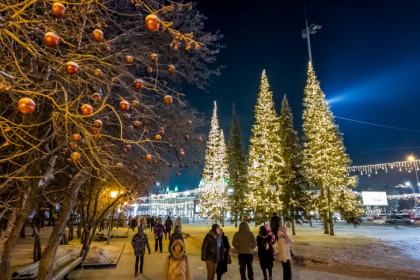 В Новосибирске подвели итоги опроса о новогоднем оформлении города