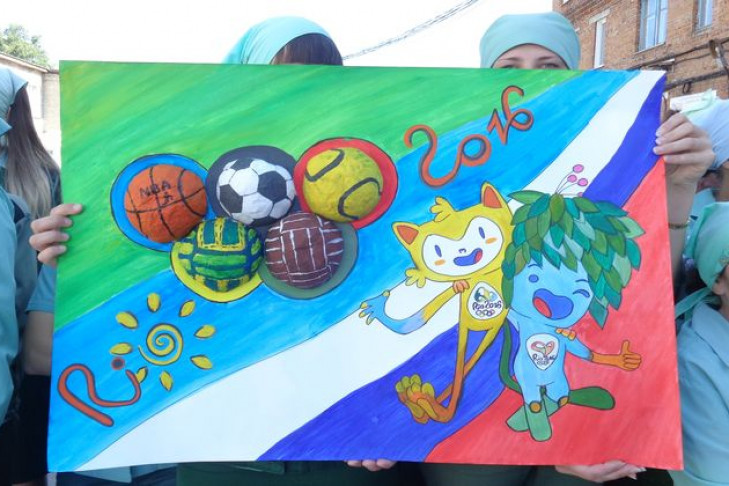 Новосибирские зэчки поддержали спортсменов на играх в Рио