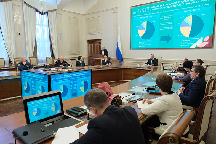 Андрей Травников: Технологическое и производственное развитие позволяет получить достойный урожай