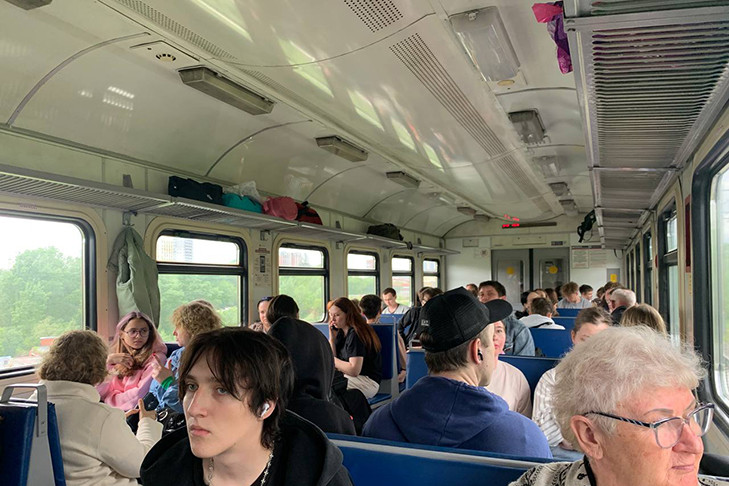 Железнодорожный коллапс произошел на станции Речной вокзал в Новосибирске