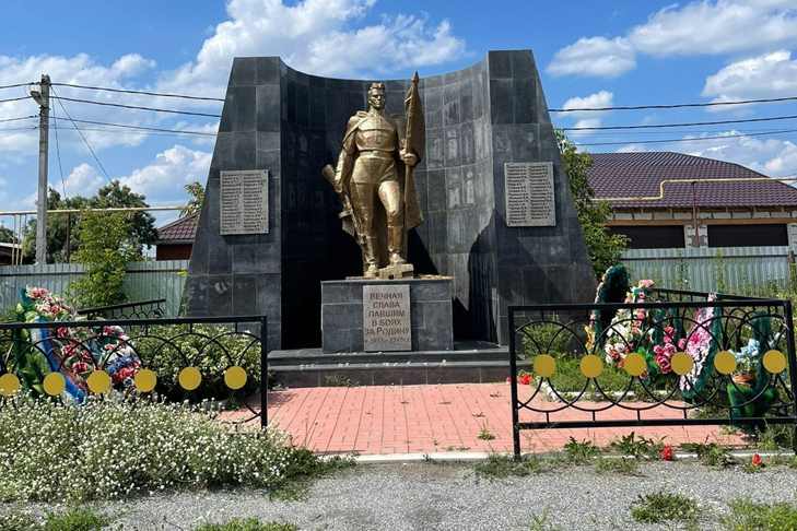 Сносить не будут: в селе Толмачево создадут точную копию существующего памятника Воину-освободителю