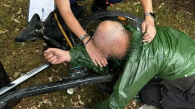 Новосибирец застрял рукой в велосипеде на Вокзальной магистрали