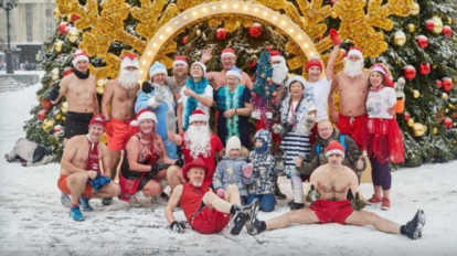 Деды Морозы и Снегурочки устроят забег в Новосибирске