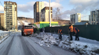 В Новосибирске за сутки вывезли более 19 тысяч кубометров снега