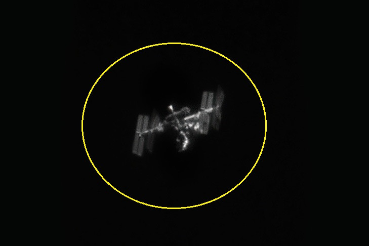 МКС сфотографировал в небе житель Новосибирска