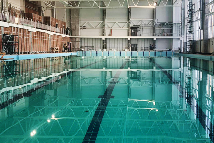 Крупнейший в Новосибирской области бассейн СКА откроют в 2024 году