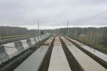 Обе полосы путепровода в Плотниково откроют до конца ноября под Новосибирском