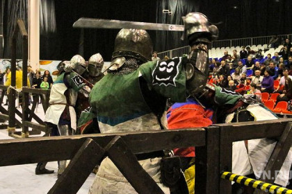 Рыцарям запрещено материться на боях в «Экспоцентре»