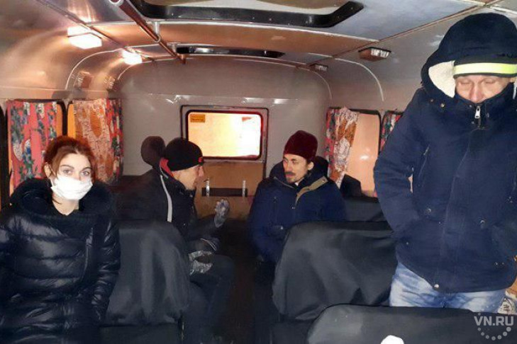 «Автобус спасения» вышел на маршрут в Новосибирске 