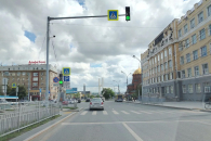Автомобильный трафик продолжает снижаться в Новосибирске