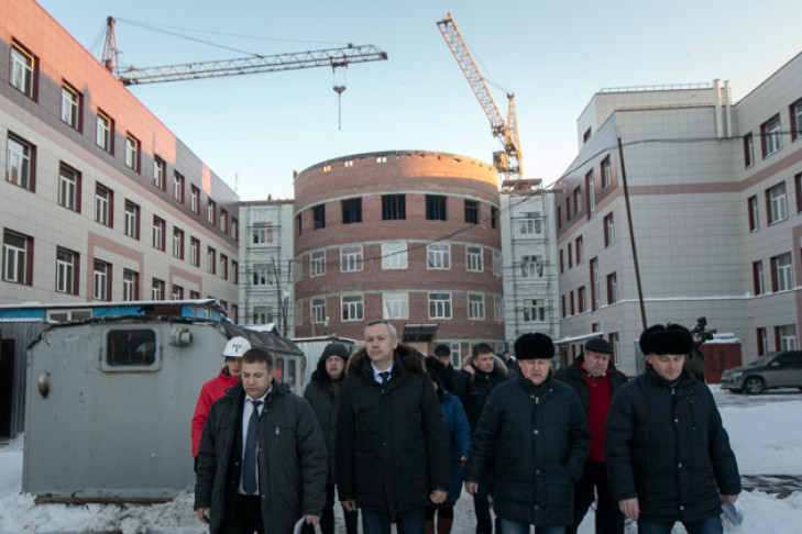 Андрею Травникову представлены приоритеты развития социальной инфраструктуры Новосибирска