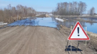 63 участка дорог затопило талыми водами в Новосибирской области