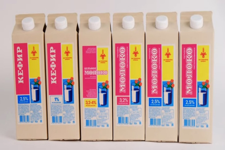 Ирменское молоко стали продавать в серых коробках в магазинах Новосибирска