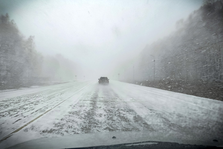 Снежные метели надвигаются на Новосибирск – предупреждение на 17-18 апреля