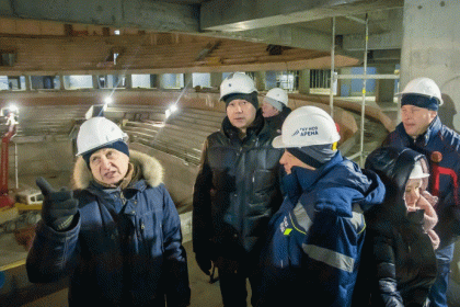 На тренировочную арену ЛДС в Новосибирске подадут отопление накануне Нового года
