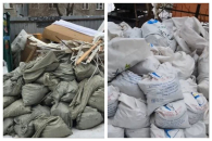 Новосибирцы завалили строительными отходами контейнерные площадки