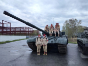 Юнармейцы из Бердска приняли участие в параде на Шиловском полигоне