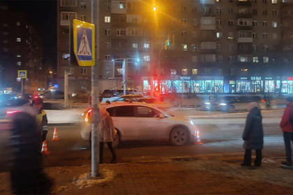 Женщина на «Хонде» сбила ребенка на Красном проспекте в Новосибирске
