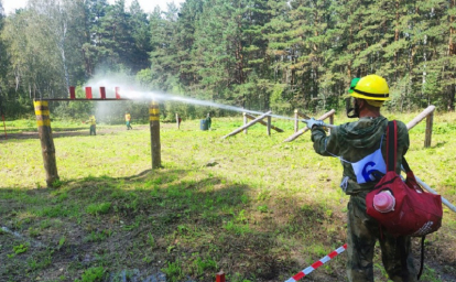 Лучшего лесного пожарного выбрали в Новосибирской области