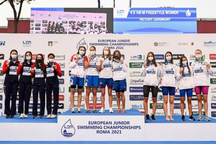 Новосибирские спортсменки установили рекорд на первенстве Европы по плаванию