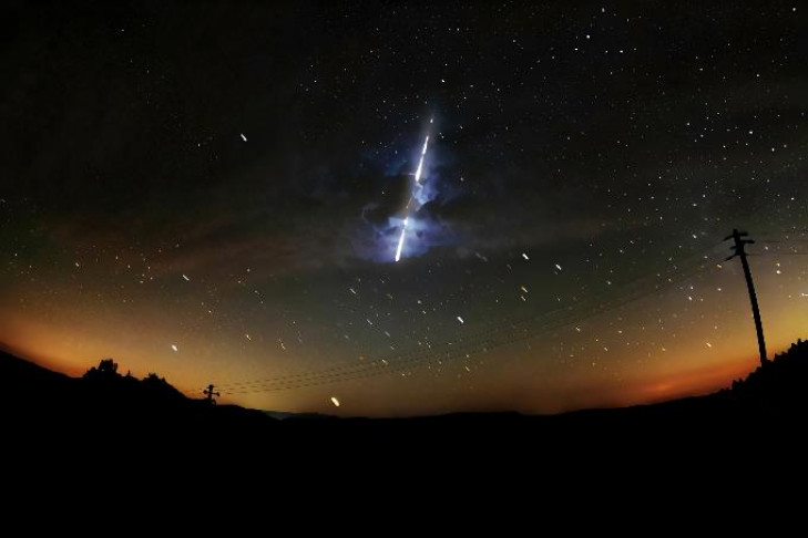 Затухающий звездопад Лириды увидят новосибирцы в апреле