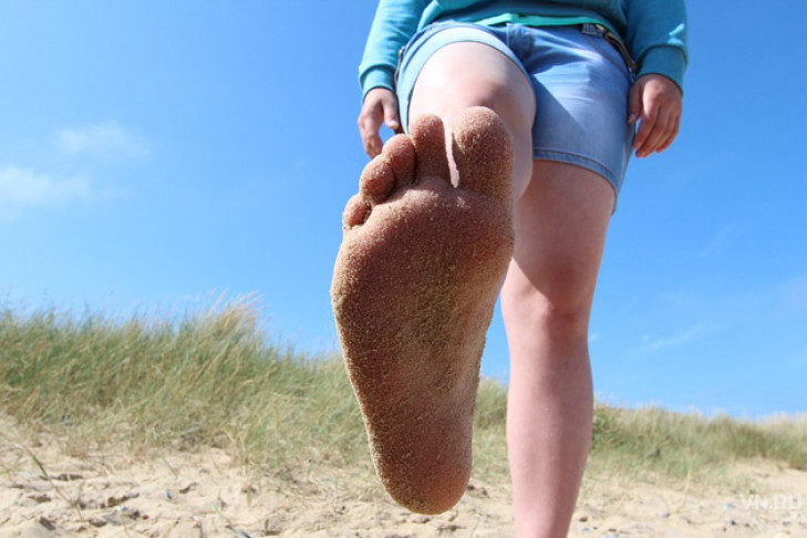 Дети массово режут ноги ракушками на пляжах Новосибирска