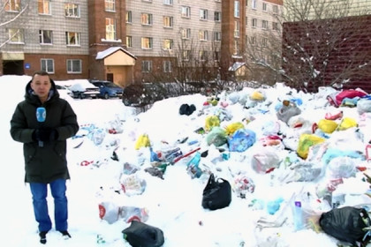 Горы мусора отравляют жизнь жителей Ленинского района