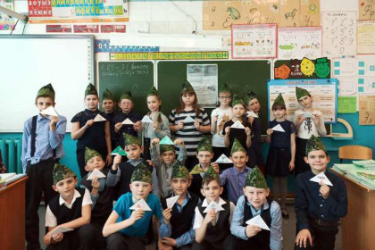Школьники Кыштовского района написали 2000 «Писем Победы»