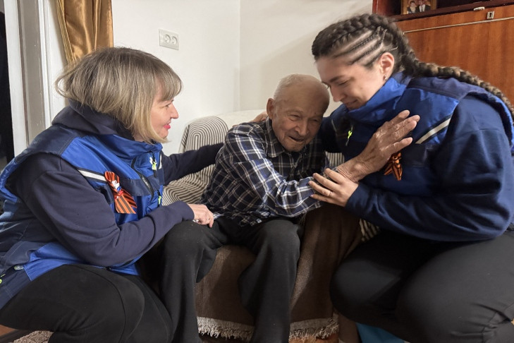 С уважением и благодарностью: «Сибантрацит» поздравил ветеранов с Днем Победы