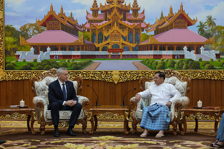 Андрей Травников обсудил с главой Мьянмы развитие сотрудничества в ключевых областях