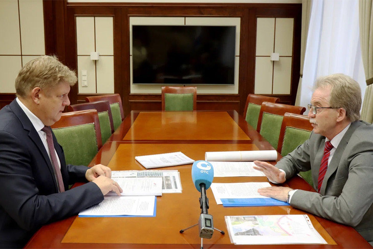 Полномочный представитель обсудил с Николаем Красниковым перспективы развития наукограда Кольцово