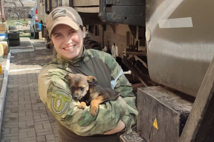 Боец ДНР с позывным «Маленькая звездочка» приехала в Новосибирск