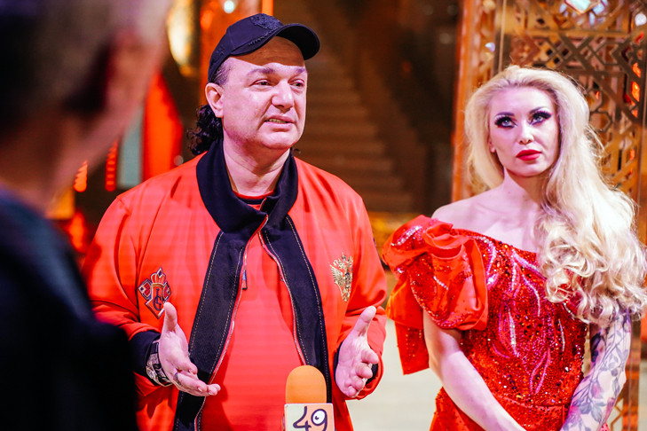 Новосибирский цирк с рабочим визитом посетил заслуженный артист РФ Гия Эрадзе