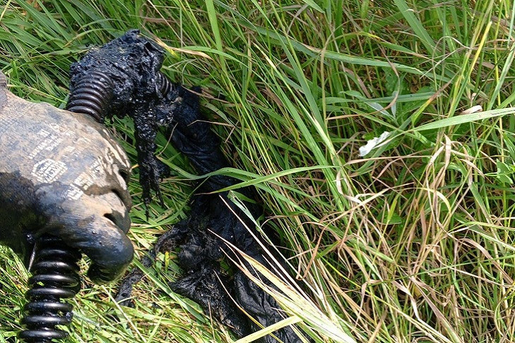 Курортный поселок Озеро Карачи заливает сточными водами