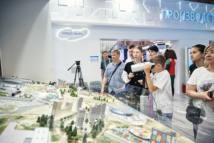 В регионе разместят экспозицию Новосибирской области с выставки-форума «Россия» на ВДНХ