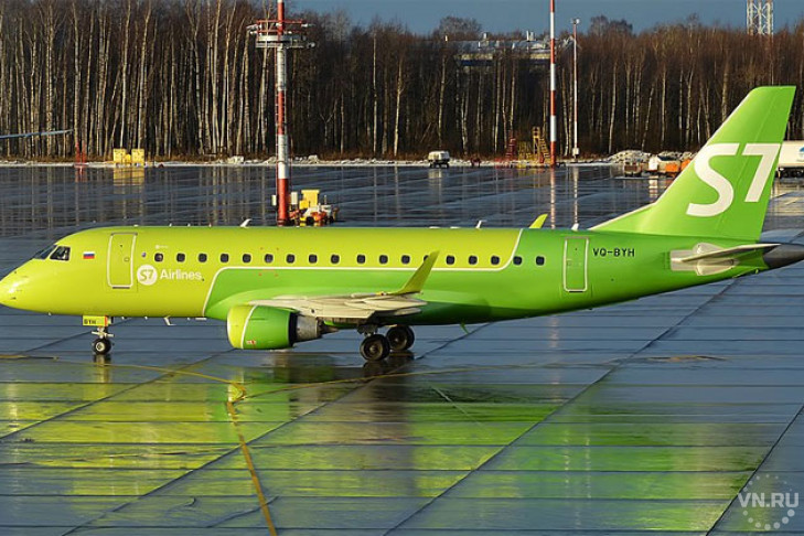 Двигатель отказал на самолете S7 Норильск – Новосибирск
