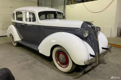 Легендарный Hudson Deluxe Eight 1936 года продают в Новосибирске