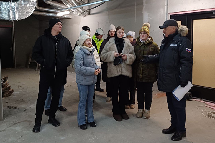 Студенты СГУГиТ посетили Группу компаний Sky Group