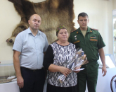 В Здвинске передали награды близким погибших героев