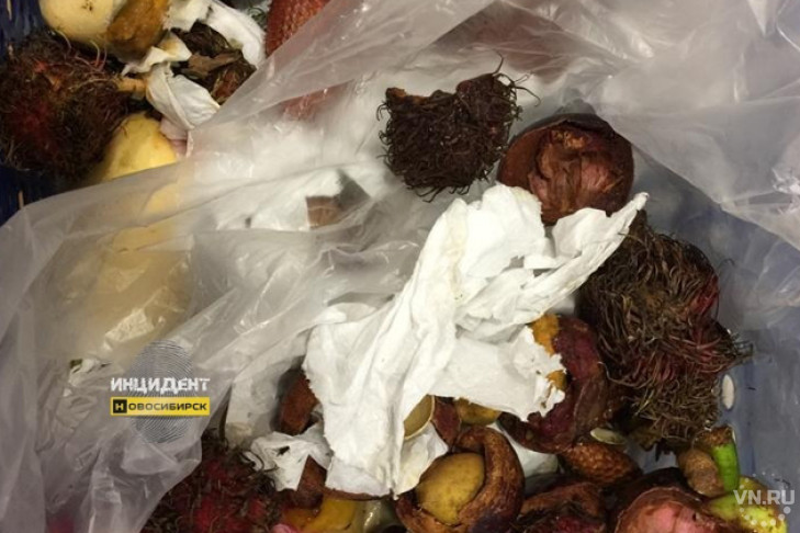 Мародеры обглодали фрукты из Таиланда в авиабагаже