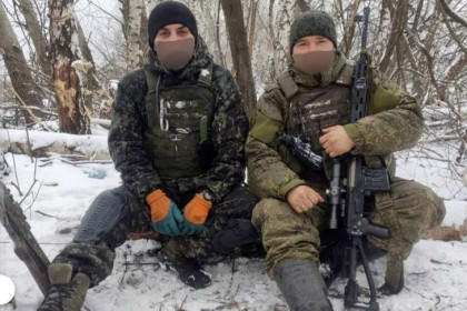 Новосибирские снайперы с позывным «Довольный Кавказ» держат в страхе ВСУ
