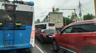 8-балльные пробки сковали Новосибирск из-за мощного ливня