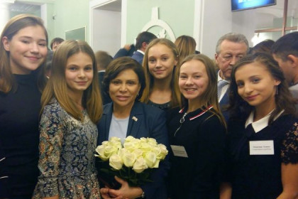 Ирина Роднина оценила успехи юных фигуристов в Новосибирске 
