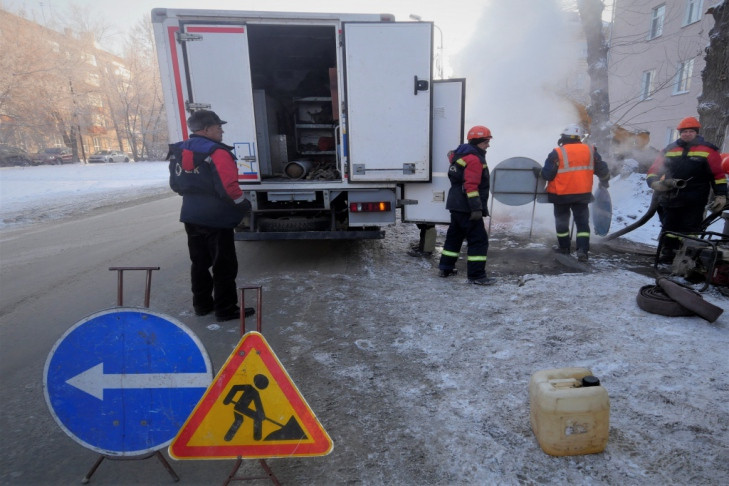 Спасать замерзающих искитимцев отправились коммунальщики из Новосибирска