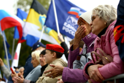 В Новосибирске отметили День воссоединения Донбасса и Новороссии с Россией