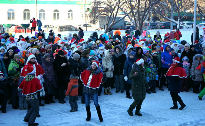 парад морозов фото Александра Грибакина